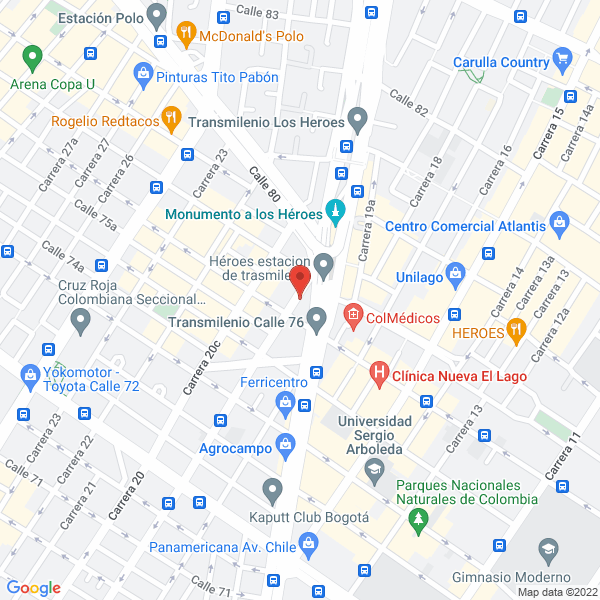 Mapa de Auto Cuero Racing Los Héroes