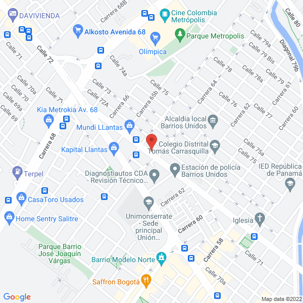 Mapa de Auto Nicols