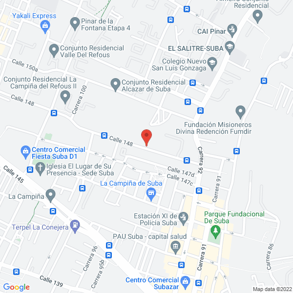 Mapa de Audiovisual System Solution S.A.S.