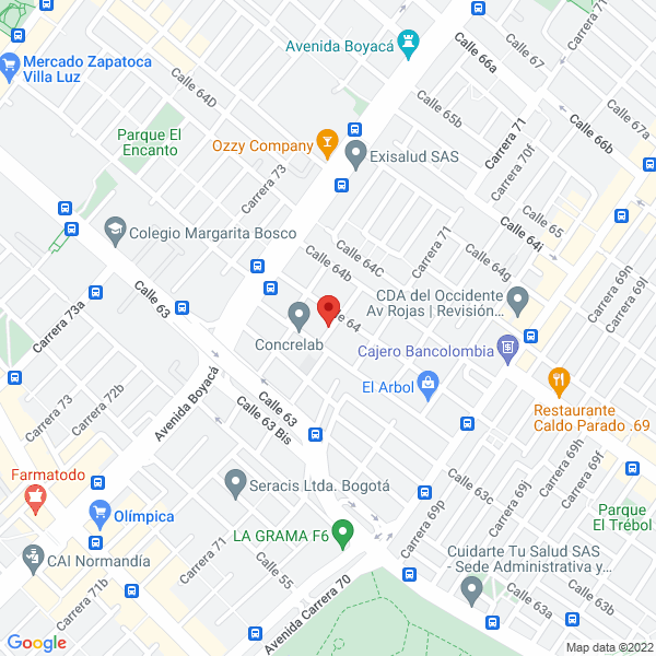 Mapa de Avanti Multimuebles