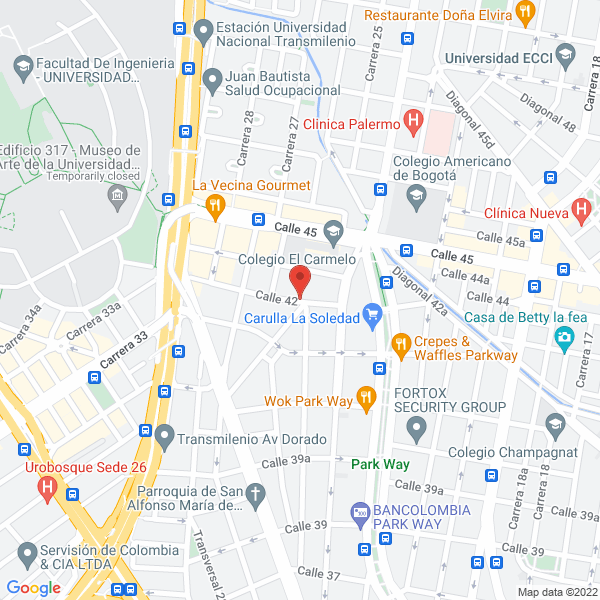 Mapa de Castro Ortega & Asociados S.A.S.