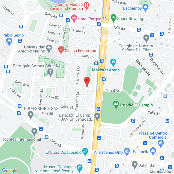 Mapa de Ceitac S.A.S.
