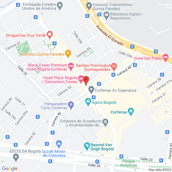 Mapa de Celcom S.A.