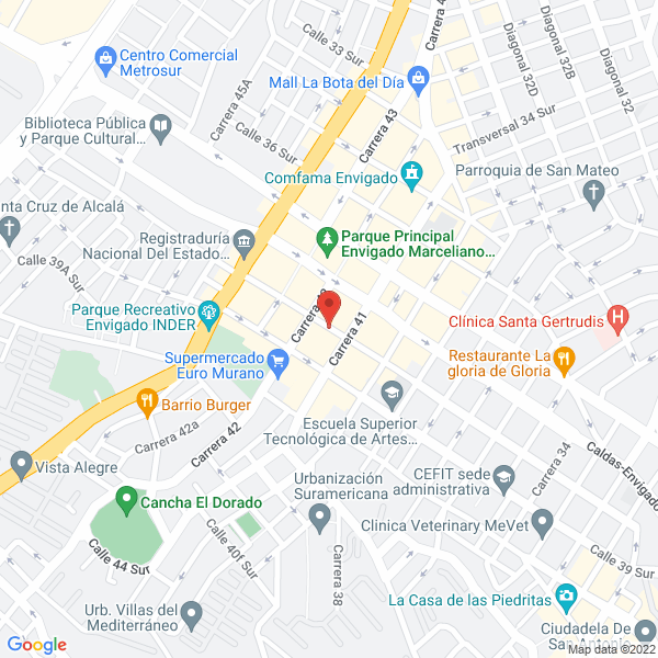 Mapa de Celcomp