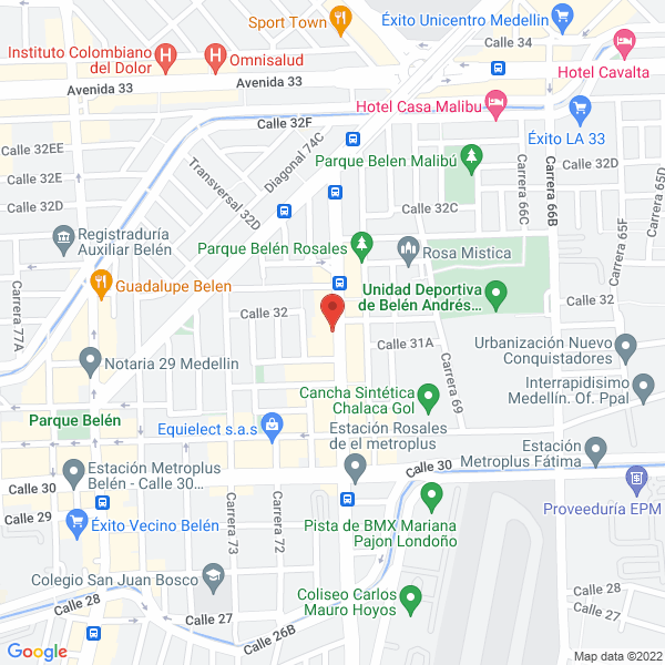 Mapa de Celta Luz