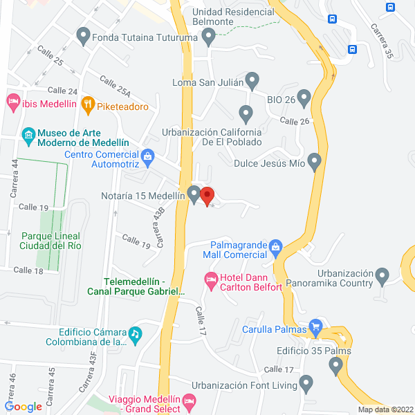 Mapa de Celularroup S.A.S.