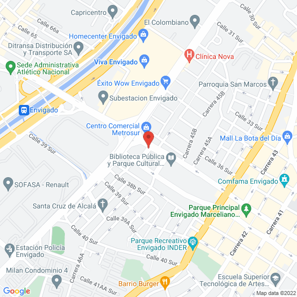 Mapa de Casa Masmar S.A.S