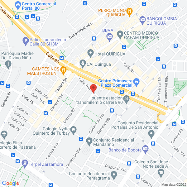 Mapa de Club Ganadero