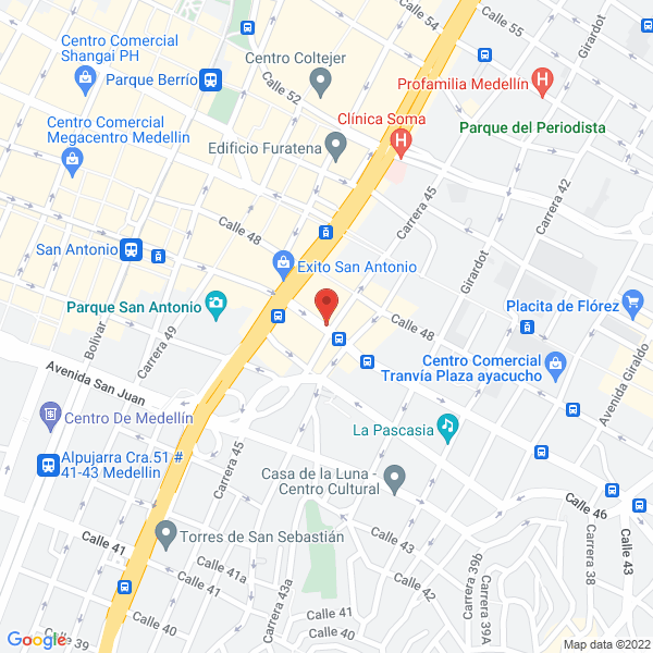Mapa de Club Polideportivo De Billares Cafetero