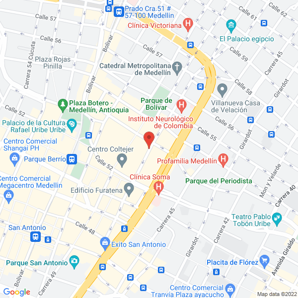 Mapa de Club Social De Billares El Académico