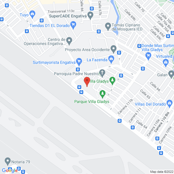 Mapa de Club Social Y Deportivo El Detodo