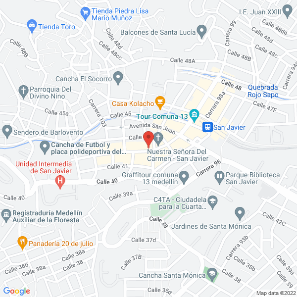 Mapa de Centro De Estética Espacio Vital
