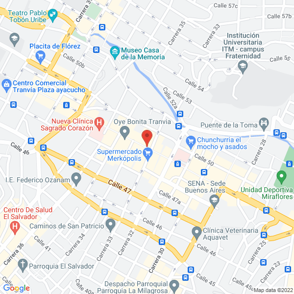 Mapa de Centro De Belleza Y Estética Orión