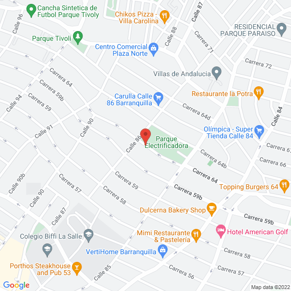 Map of Centro De Cosmetología Claudia Vásquez