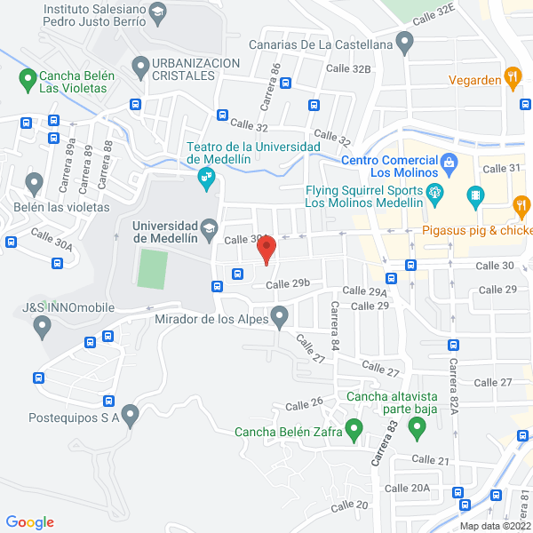 Mapa de Centro Educativo Caminito