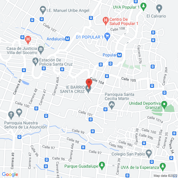 Mapa de Centro Educativo Mi Fortaleza