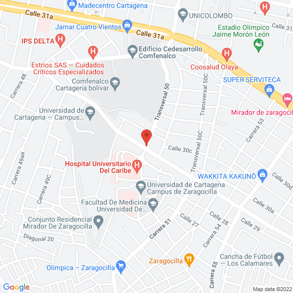Map of Casa Médica Ger