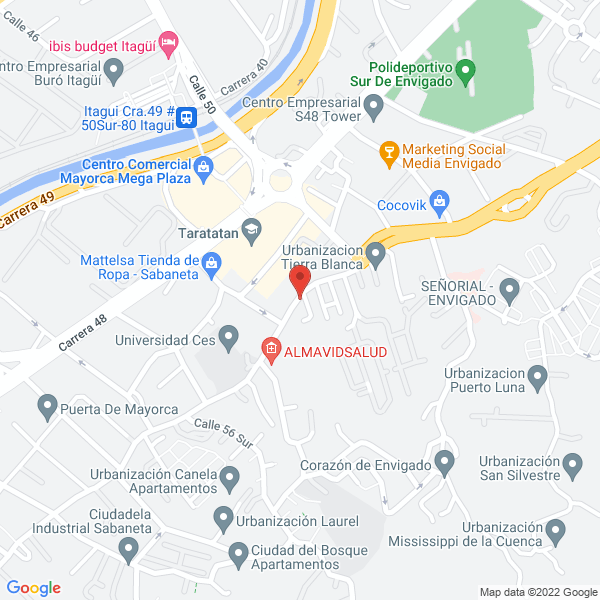 Mapa de Casa París