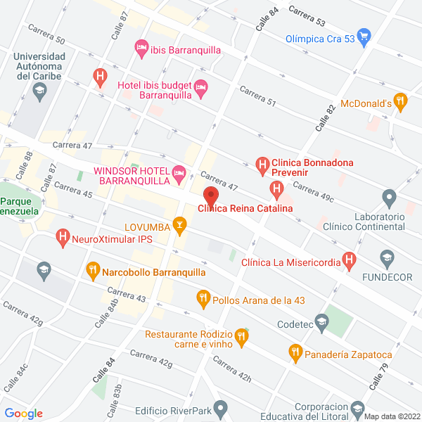 Map of Casalimpia S.A.
