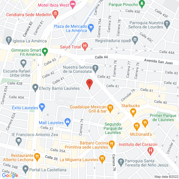 Mapa de Cie S.A.S