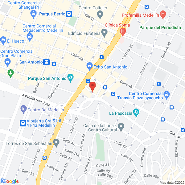 Mapa de Cigarrería El Golpe