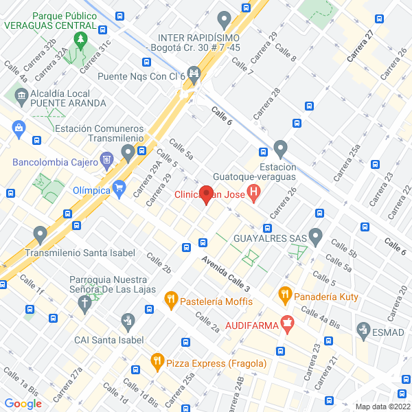Mapa de Centro Internacional Integral De Restauración