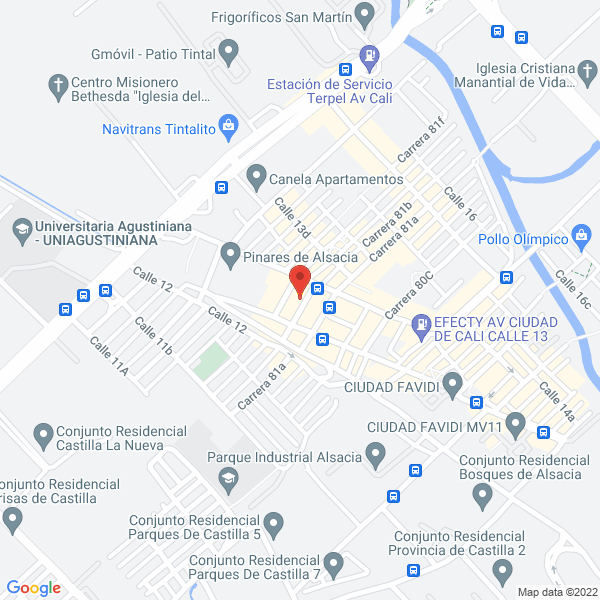 Mapa de Cimot Ltda