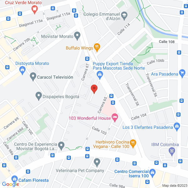 Mapa de Clínica De Llantas