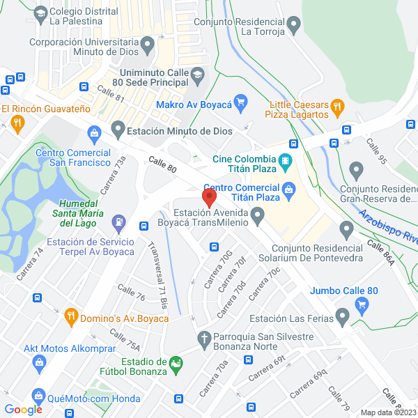 Mapa de Clínica Del Tapete Abc