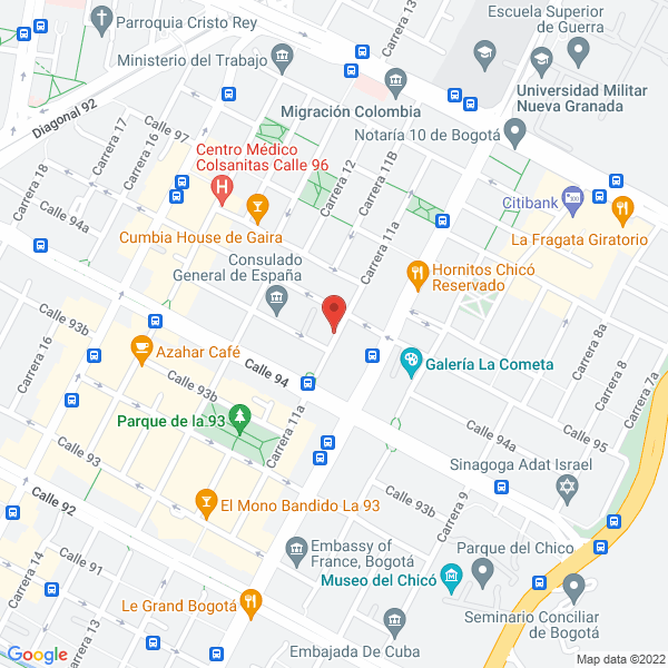 Mapa de Ceicmo S.A.