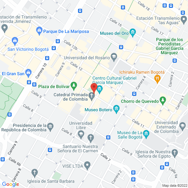 Mapa de El Mejor Ajiaco Del Mundo