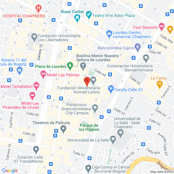 Mapa de Cofercon S.A.S