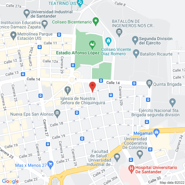 Map of Coinsa Ltda.