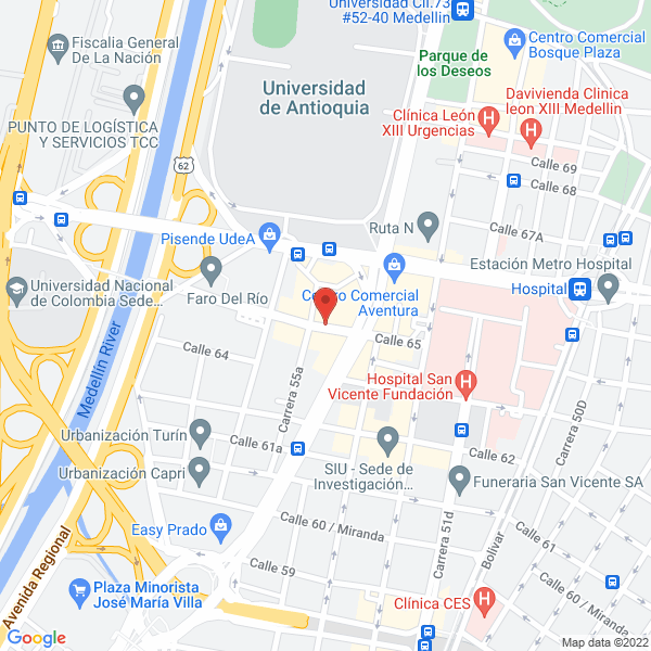 Mapa de Centro Educativo Pequeños Triunfadores