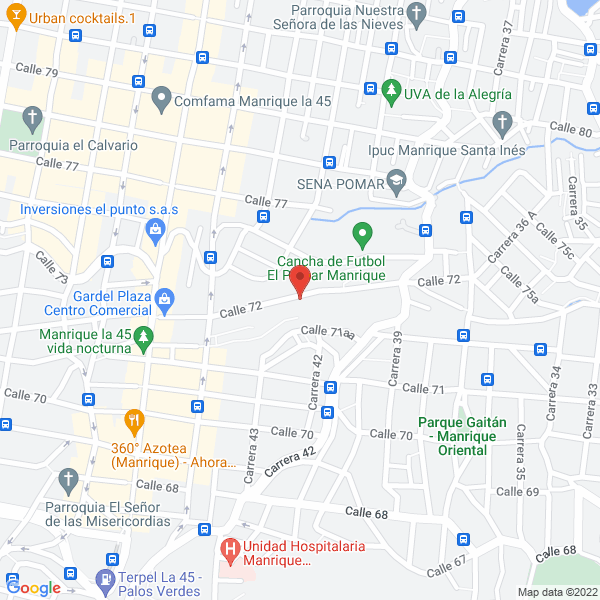 Mapa de Centro Nacional De Transporte S.A.S.