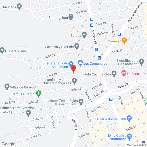 Map of Centro Odontologico Salud & Sonrisa