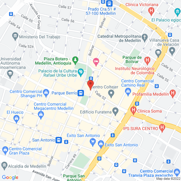 Mapa de Centro Screen