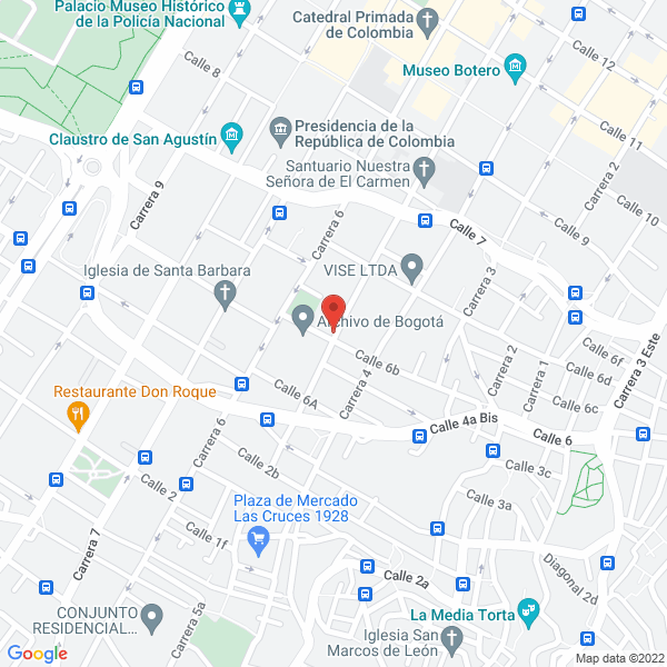 Mapa de Centro De Servicios Culturales Y Recreativos