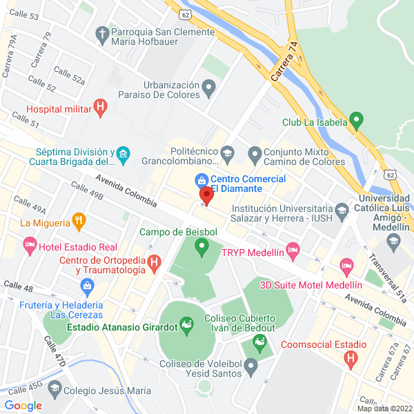Mapa de Compañia Mamani Ltda
