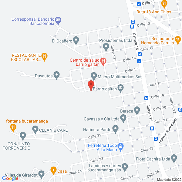 Map of Compañía Médica