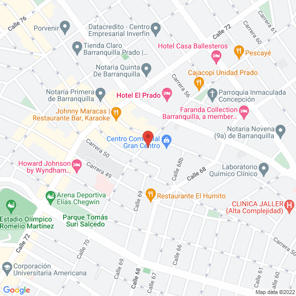 Map of Compensamos S.A.S.