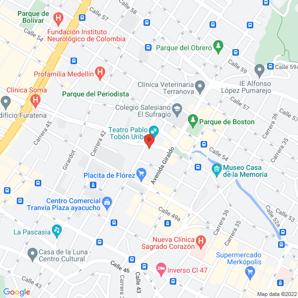 Mapa de Club Atlanta