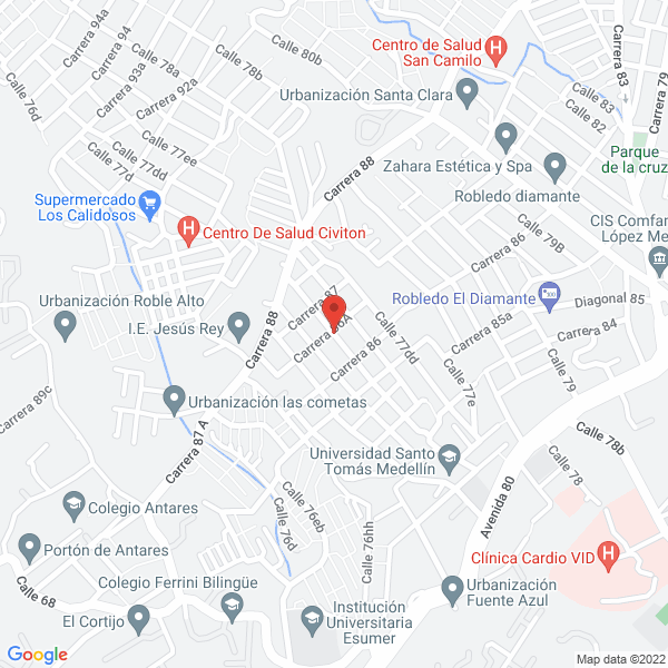 Mapa de Club Deportivo Estrellas Del Milenio