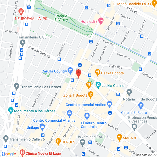 Mapa de Club Simona