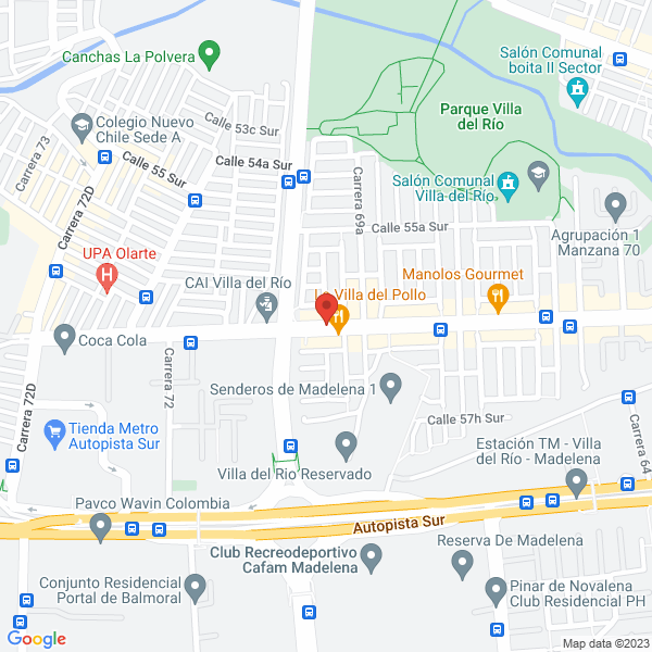 Mapa de Clínicas Médicas Y Odontológicas Maguer S.A.S.