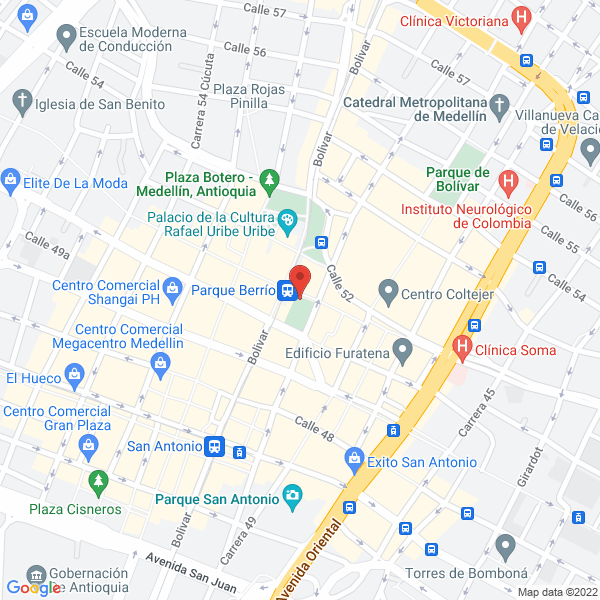 Mapa de Compra Venta La Piscina