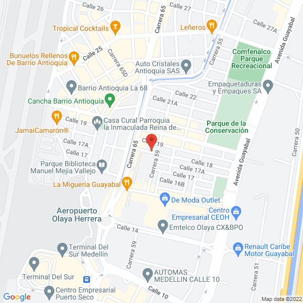 Mapa de Computadores Asisste