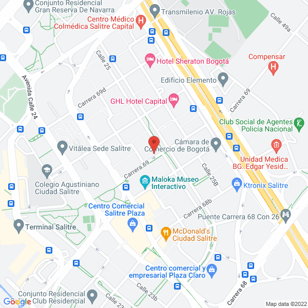 Mapa de China Store Colombia Csc S.A.S.