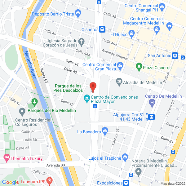 Mapa de Chips Pollo + Pescado Domicilios