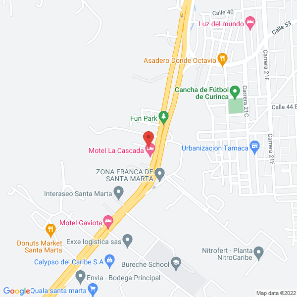 Map of Chivera El Conejo S.A.S.